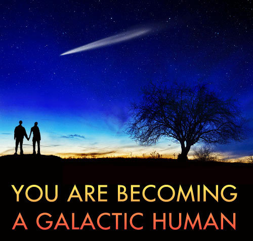 You are Becoming a Galactic Human Image